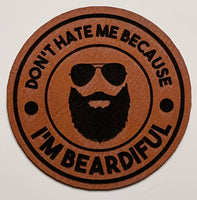 I'm Beardiful Hat Patch