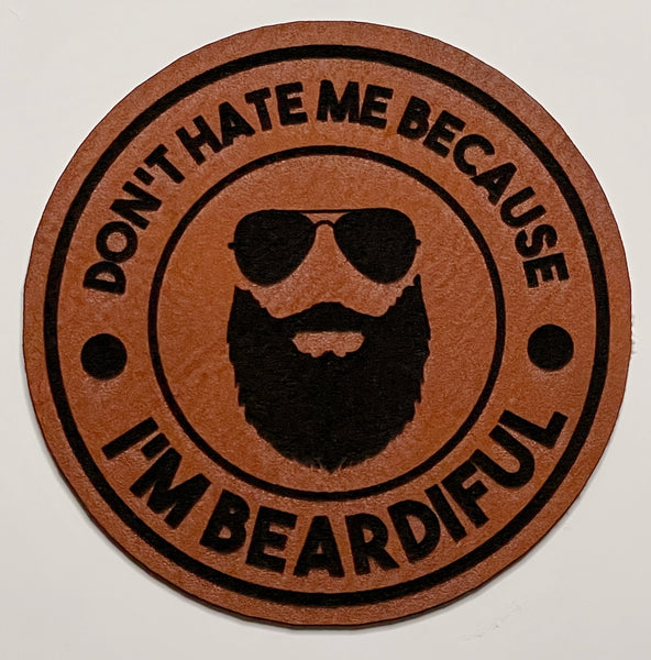 I'm Beardiful Hat Patch