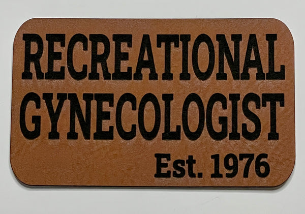 Recreational Gynecologist Hat Patch