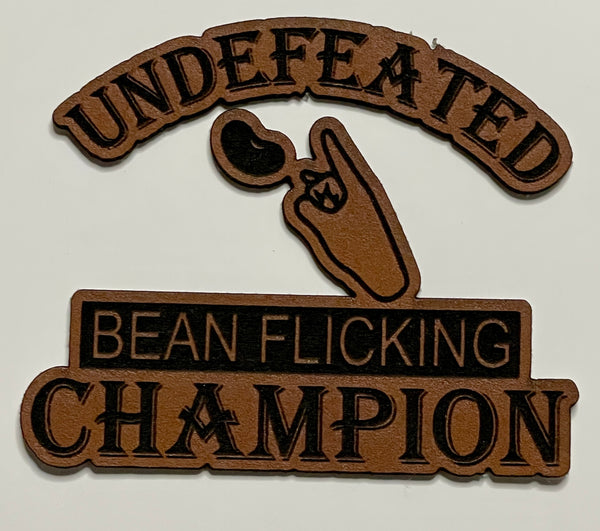 Undefeated Bean Flicker Hat Patch