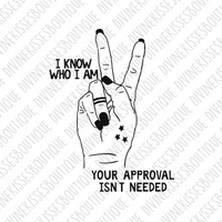 Your approval isn't needed DTF