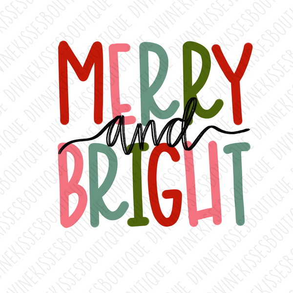 Merry and Bright Transfer