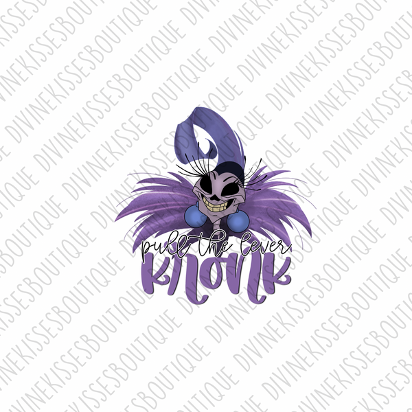 Yzma Pull The Lever Kronk! DTF
