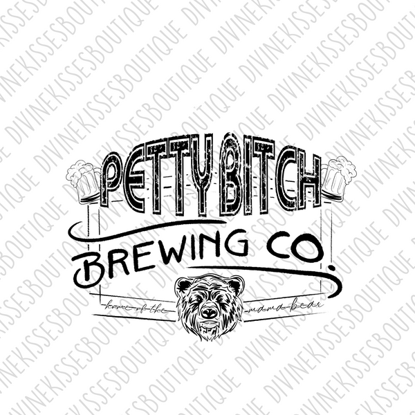 Petty Bitches Brewing Co Transfer