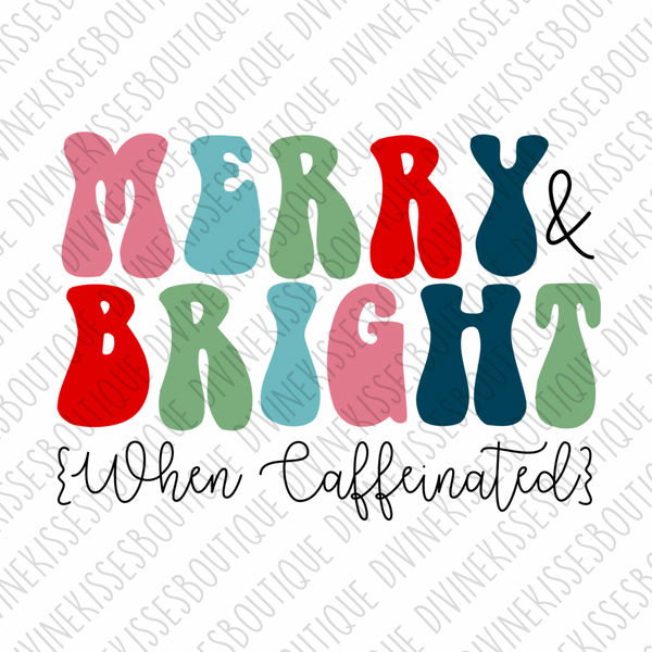 Merry and bright when caffeinated  Transfer