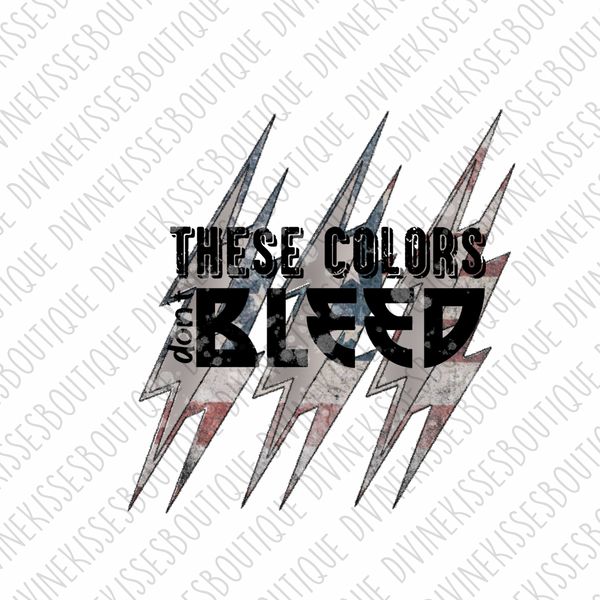 These Colors Bleed DTF