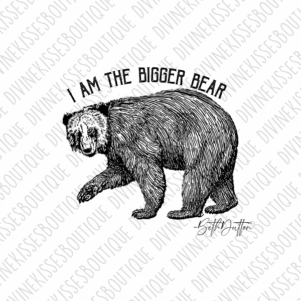 I'm the bigger bear Transfer