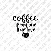 Coffee Is My One True Love Transfer