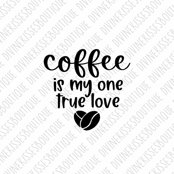 Coffee Is My One True Love Transfer