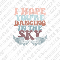 I Hope You're Dancing In The Sky Transfer