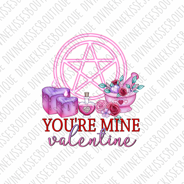 Witchy Valentine DTF