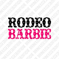 Rodeo Barbie DTF