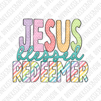 Jesus Blessed Redeemer Transfer