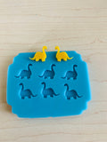 Dinosaur Earring Mold - 15mm Earring Stud Mold - Mold for epoxy resin - DIY Resin Earring - Shiny Mold