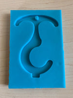 Door Opener Mold - SAME DAY SHIPPING - Keychain Mold Contactless Mold Touchless Door Opener