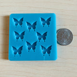 Butterfly Earring Mold - 15mm Earring Stud Mold - Mold for epoxy resin - DIY Resin earrings - Shiny Mold