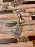 His and Her Keychain - Love Keychain - Coordinates - Keychain for him - Keychain for her