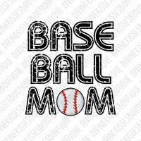 Baseball Mom Sublimation Transfer