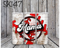 Baseball Mama Sublimation ~ Tumbler SK147