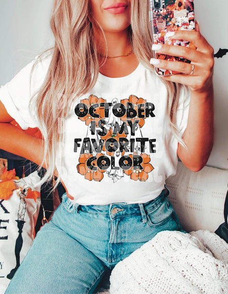 Georgie October is my Favorite Color Transfer