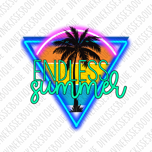 Endless Summer sublimation transfer