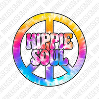 Hippie Soul Peace Sublimation Transfer