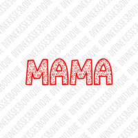 Mama Heart Sublimation File